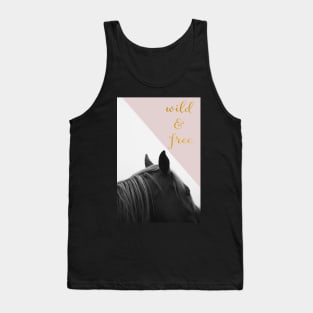 Wild & Free (Pink Horse) Tank Top